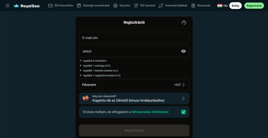registration-royalsea